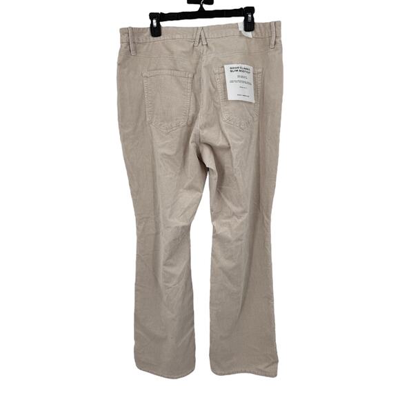 Good American GCBC090T Good Classic slim Bootcut Corduroy Pants Size 18 - Picture 4 of 7